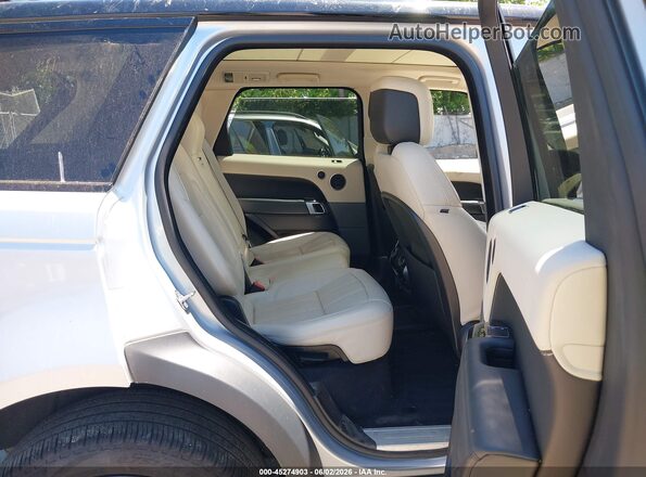 SALWR2SUXMA796194 2021 LAND ROVER RANGE ROVER SPORT Silver Vista de la etiqueta del VIN