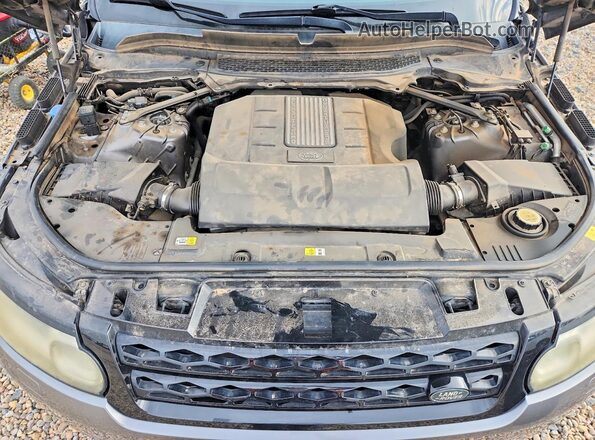 SALWR2VF0GA649237 2016 LAND ROVER RANGE Gray ძრავის განყოფილების ხედი