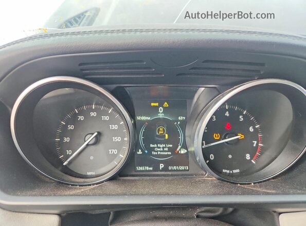 SALWR2VF0GA649237 2016 LAND ROVER RANGE Gray ხელსაწყოთა პანელის ხედი