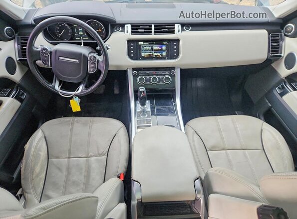 SALWR2VF0GA649237 2016 LAND ROVER RANGE Gray წინა პანელის ხედი