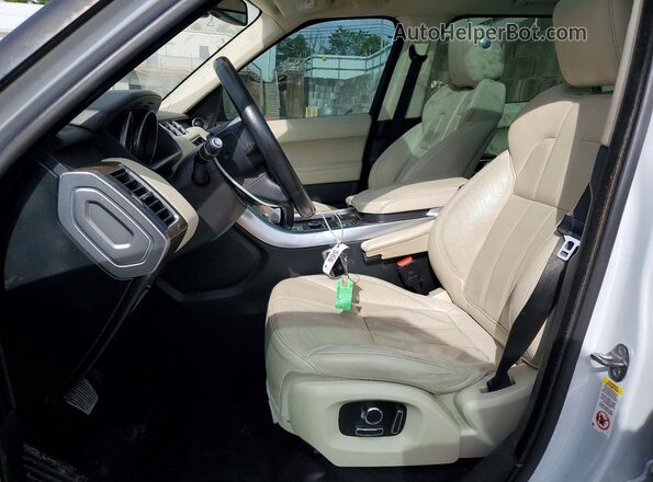 SALWR2VF5GA649346 2016 LAND ROVER RANGE White Вид салону спереду