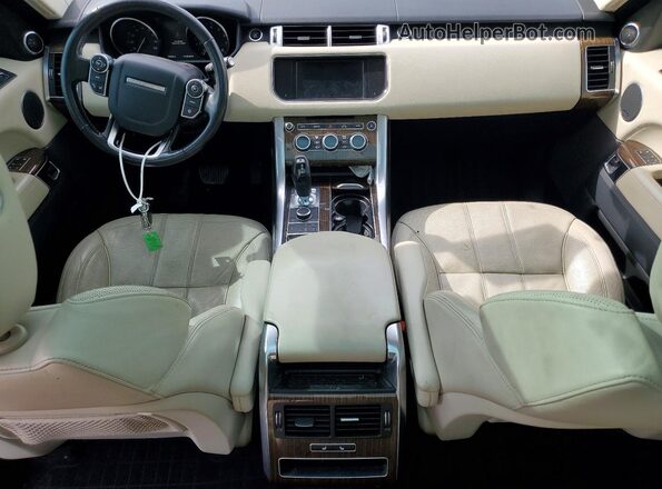 SALWR2VF5GA649346 2016 LAND ROVER RANGE White Вид панелі приладів