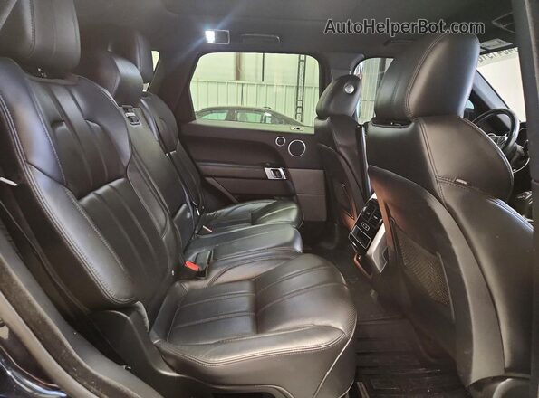 SALWR2VF6GA634760 2016 LAND ROVER RANGE Black Rear interior view