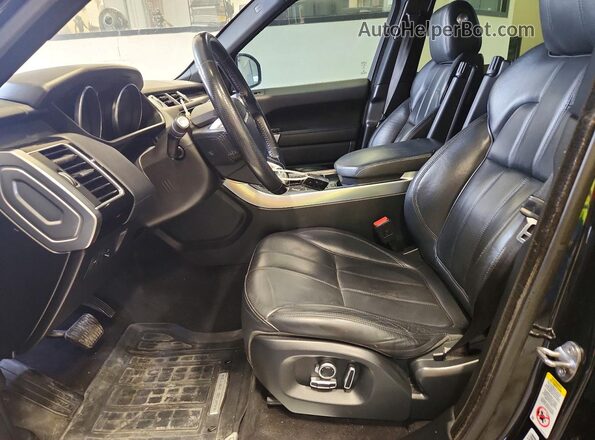 SALWR2VF6GA634760 2016 LAND ROVER RANGE Black Front interior view