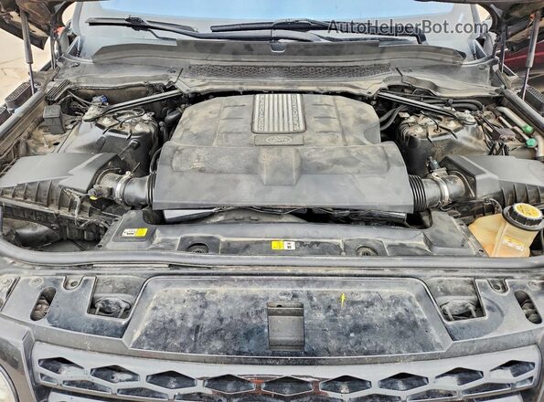 SALWR2VF6GA634760 2016 LAND ROVER RANGE Black Engine compartment view