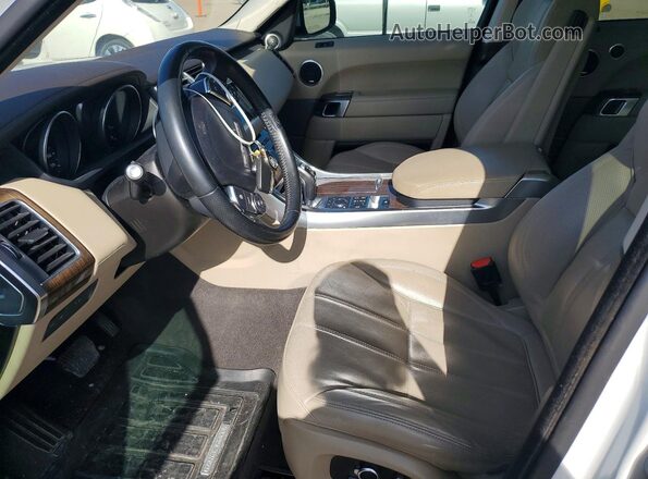 SALWR2VF9GA639855 2016 LAND ROVER RANGE White Вид салону спереду