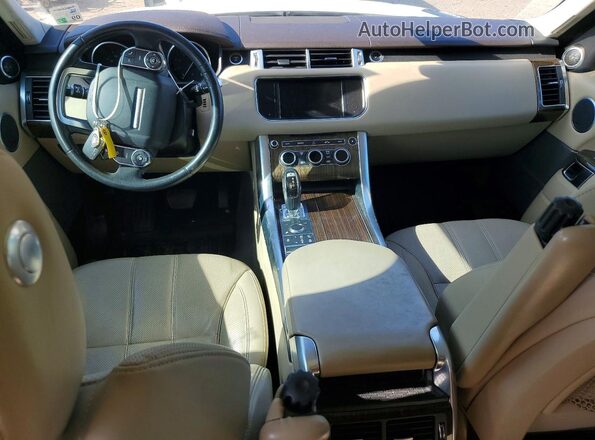 SALWR2VF9GA639855 2016 LAND ROVER RANGE White Вид панелі приладів