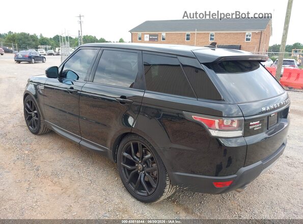 SALWR2VF9GA643159 2016 LAND ROVER RANGE ROVER SPORT Black Rear left
