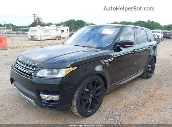 SALWR2VF9GA643159 2016 LAND ROVER RANGE ROVER SPORT Black Front left