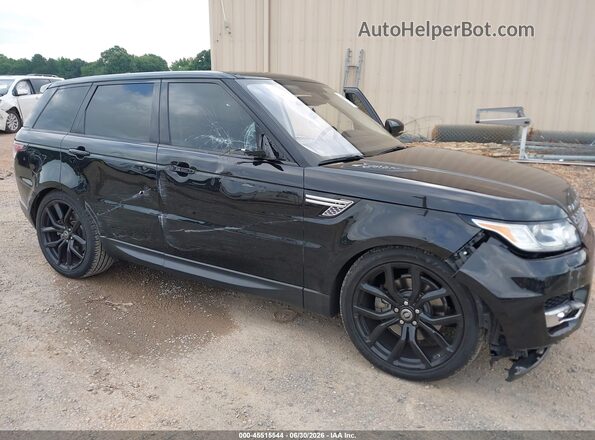 SALWR2VF9GA643159 2016 LAND ROVER RANGE ROVER SPORT Black Front view