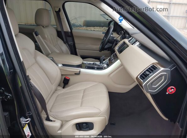 SALWR2VF9GA643159 2016 LAND ROVER RANGE ROVER SPORT Black Front interior view