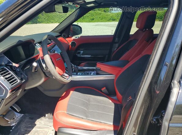 SALWS2RU0NA210372 2022 LAND ROVER RANGE Black Front interior view