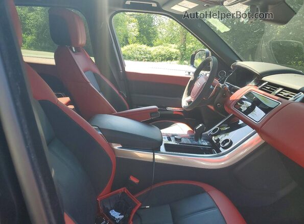 SALWS2RU0NA210372 2022 LAND ROVER RANGE Black Rear interior view