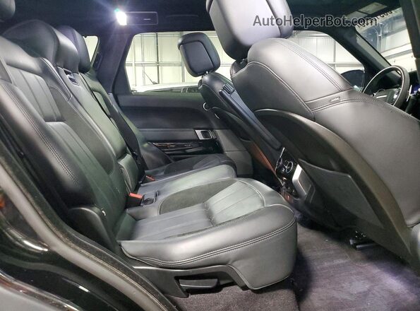 SALWS2RU3LA739828 2020 LAND ROVER RANGE Black Rear interior view