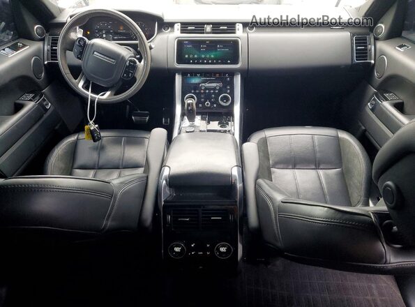 SALWS2RU5LA704305 2020 LAND ROVER RANGE Silver Առջևի վահանակի տեսք