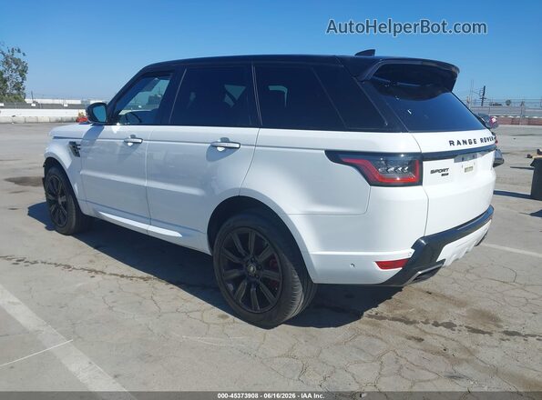 SALWS2RU5LA880626 2020 LAND ROVER RANGE ROVER SPORT White Rear left