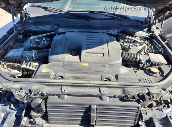 SALWS2RU6NA209453 2022 LAND ROVER RANGE Gray Вид підкапотного простору