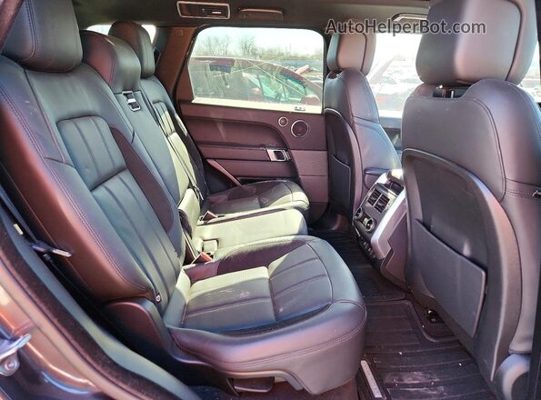 SALWS2RU6NA209453 2022 LAND ROVER RANGE Gray Вид задньої частини салону