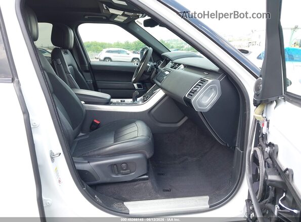 SALWS2RU8MA761924 2021 LAND ROVER RANGE ROVER SPORT White Vista interior delantera