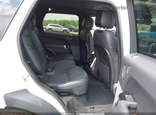 SALWS2RU8MA761924 2021 LAND ROVER RANGE ROVER SPORT White Vista de la etiqueta del VIN