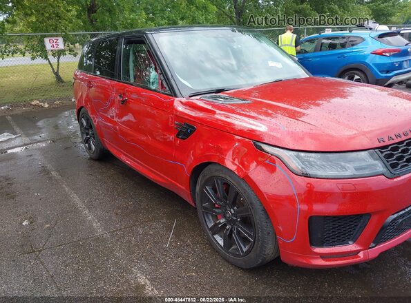 SALWS2RUXLA701528 2020 LAND ROVER RANGE ROVER SPORT Red Դիմացի տեսք