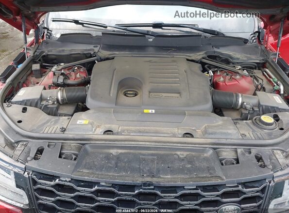 SALWS2RUXLA701528 2020 LAND ROVER RANGE ROVER SPORT Red Հետևի տեսք