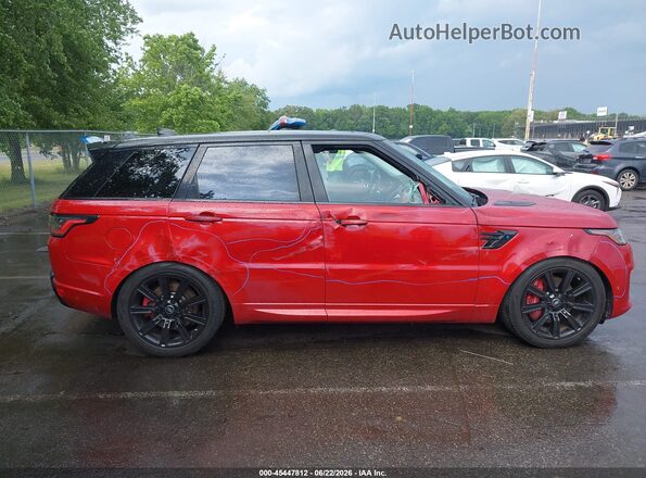 SALWS2RUXLA701528 2020 LAND ROVER RANGE ROVER SPORT Red Սալոնի հետևի տեսք