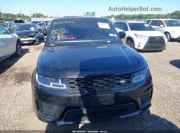 SALWS2RUXLA733332 2020 LAND ROVER RANGE ROVER SPORT Черный Вид щитка приборов