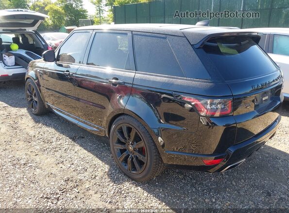 SALWS2RUXLA733332 2020 LAND ROVER RANGE ROVER SPORT Черный Задняя левая четверть