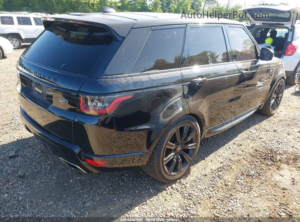SALWS2RUXLA733332 2020 LAND ROVER RANGE ROVER SPORT Черный Задняя правая четверть
