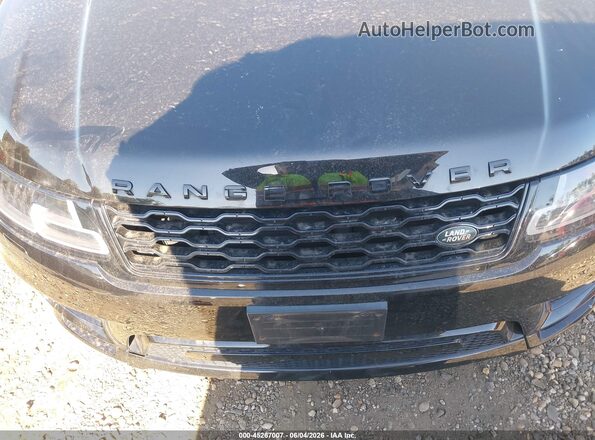 SALWS2RUXLA733332 2020 LAND ROVER RANGE ROVER SPORT Черный Вид спереди