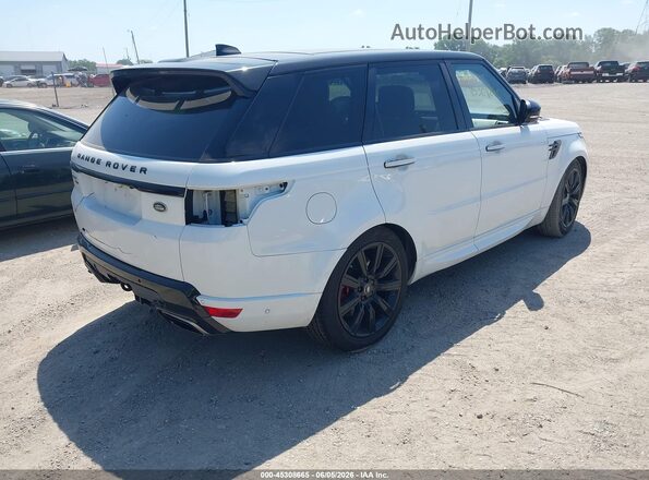 SALWS2RUXMA763285 2021 LAND ROVER RANGE ROVER SPORT White უკანა მარჯვენა