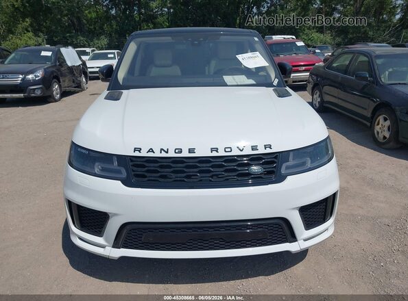 SALWS2RUXMA763285 2021 LAND ROVER RANGE ROVER SPORT White ხელსაწყოთა პანელის ხედი