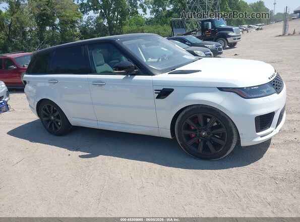 SALWS2RUXMA763285 2021 LAND ROVER RANGE ROVER SPORT White უკანა სალონის ხედი