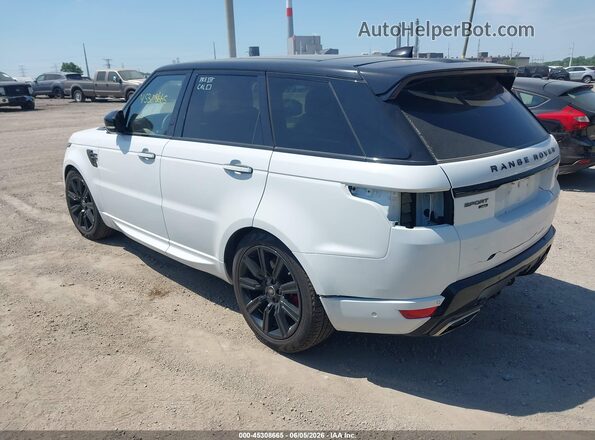 SALWS2RUXMA763285 2021 LAND ROVER RANGE ROVER SPORT White უკანა მარცხენა