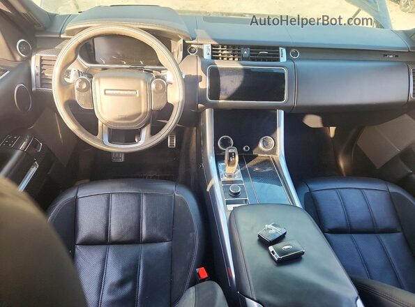 SALWS2SU5KA874558 2019 LAND ROVER RANGE Gray Առջևի վահանակի տեսք