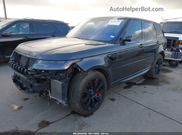 SALWS2SU8KA865756 2019 LAND ROVER RANGE ROVER SPORT Gray Przód lewy