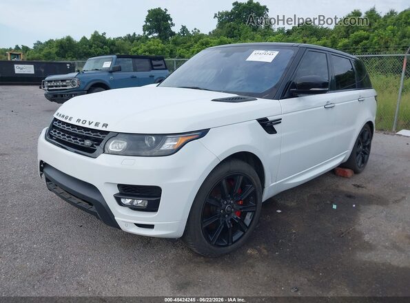 SALWS2VF0GA548283 2016 LAND ROVER RANGE ROVER SPORT White Передня ліва чверть