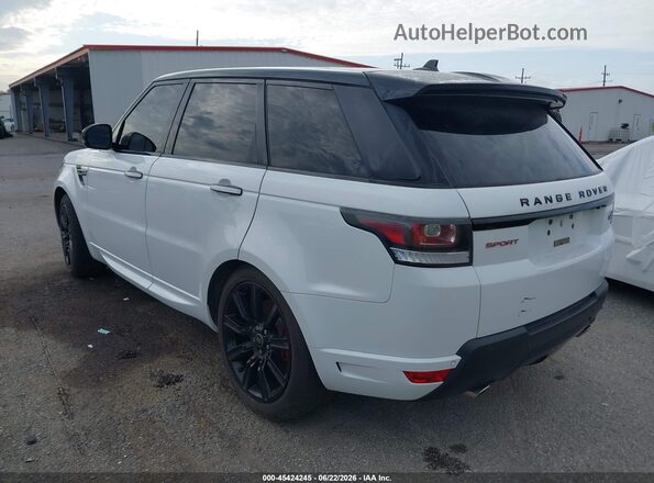 SALWS2VF0GA548283 2016 LAND ROVER RANGE ROVER SPORT White Задня ліва чверть