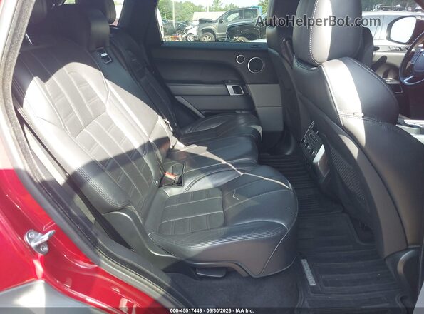 SALWV2FV6HA144659 2017 LAND ROVER RANGE ROVER SPORT Red Vista de la etiqueta del VIN