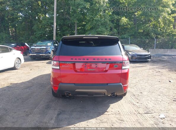 SALWV2FV6HA144659 2017 LAND ROVER RANGE ROVER SPORT Red 