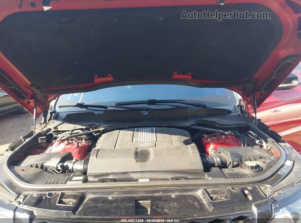 SALWV2FV6HA144659 2017 LAND ROVER RANGE ROVER SPORT Red Vista trasera