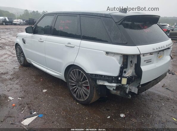 SALWV2RE5JA801694 2018 LAND ROVER RANGE ROVER SPORT White Trasero izquierdo