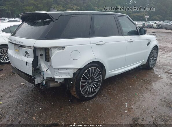 SALWV2RE5JA801694 2018 LAND ROVER RANGE ROVER SPORT White Trasero derecho