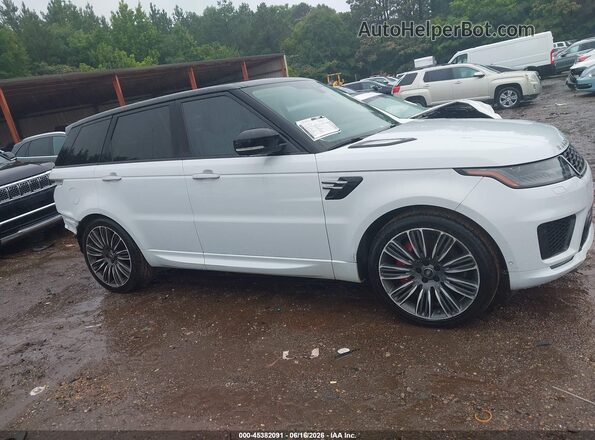 SALWV2RE5JA801694 2018 LAND ROVER RANGE ROVER SPORT White Vista interior trasera
