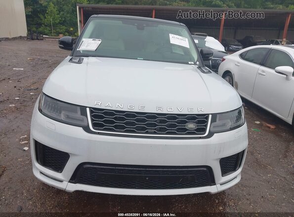 SALWV2RE5JA801694 2018 LAND ROVER RANGE ROVER SPORT White Vista del cuadro de instrumentos