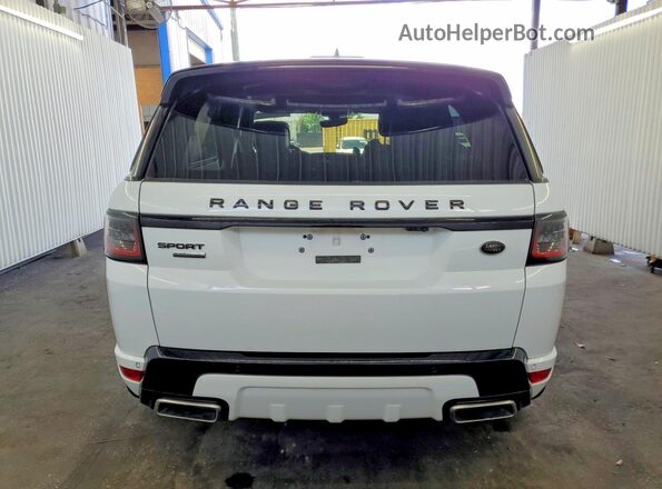 SALWV2RE8JA186610 2018 LAND ROVER RANGE White Widok z tyłu