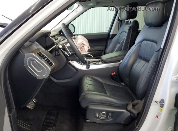 SALWV2RE8JA186610 2018 LAND ROVER RANGE White Widok wnętrza z przodu
