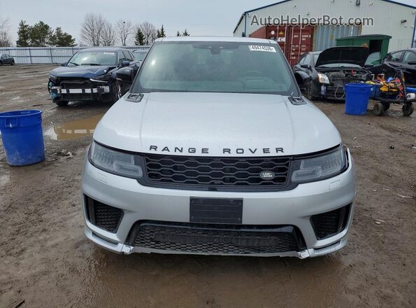 SALWV2REXKA827872 2019 LAND ROVER RANGE Silver Front view