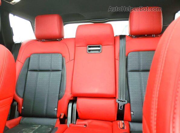 SALWV2REXKA827872 2019 LAND ROVER RANGE Silver Rear seats view